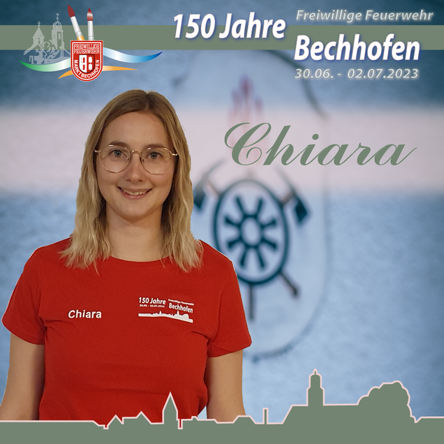 Als fünfte Festdame - Chiara